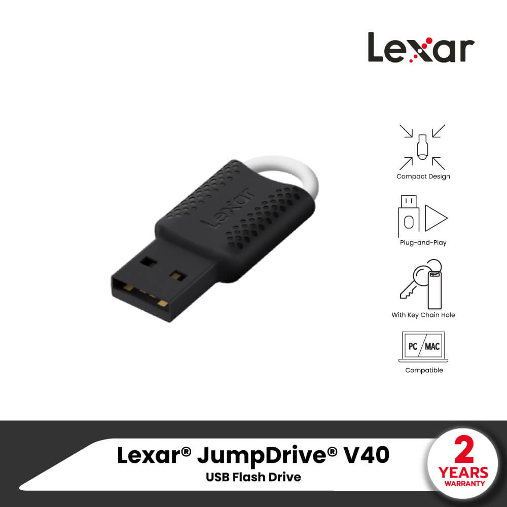 แฟลชไดรฟ์ Lexar JumpDrive V40 32GB