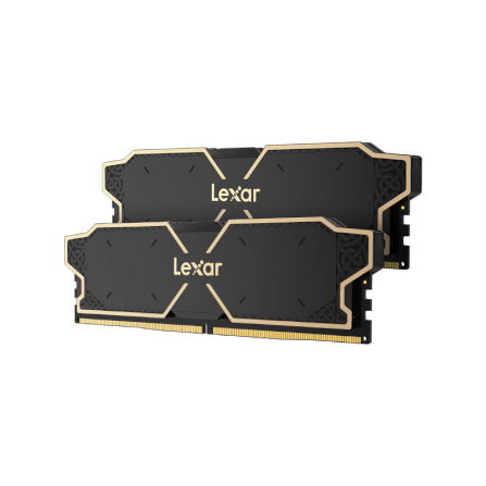 แรมพีซี LEXAR THOR OC BLACK DDR5 6000 U-DIMM 16GBX2 DUAL PACK (LD5U16G60C38LG)_1