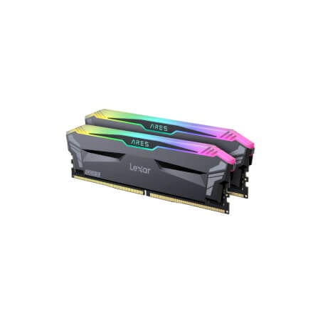 แรมพีซี LEXAR ARES RGB DDR5 7200 DESKTOP MEMORY 16GB KIT (LD5U16G72C34LA-RGD)_1