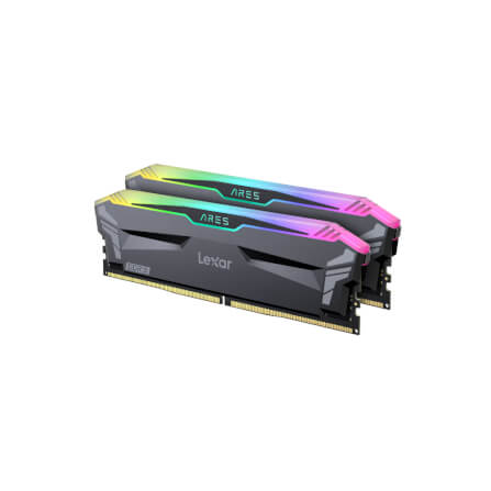 แรมพีซี LEXAR ARES RGB DDR5 6000 DESKTOP MEMORY 16GB KIT (X2) (LD5BU016G-R6000GDLA)_1