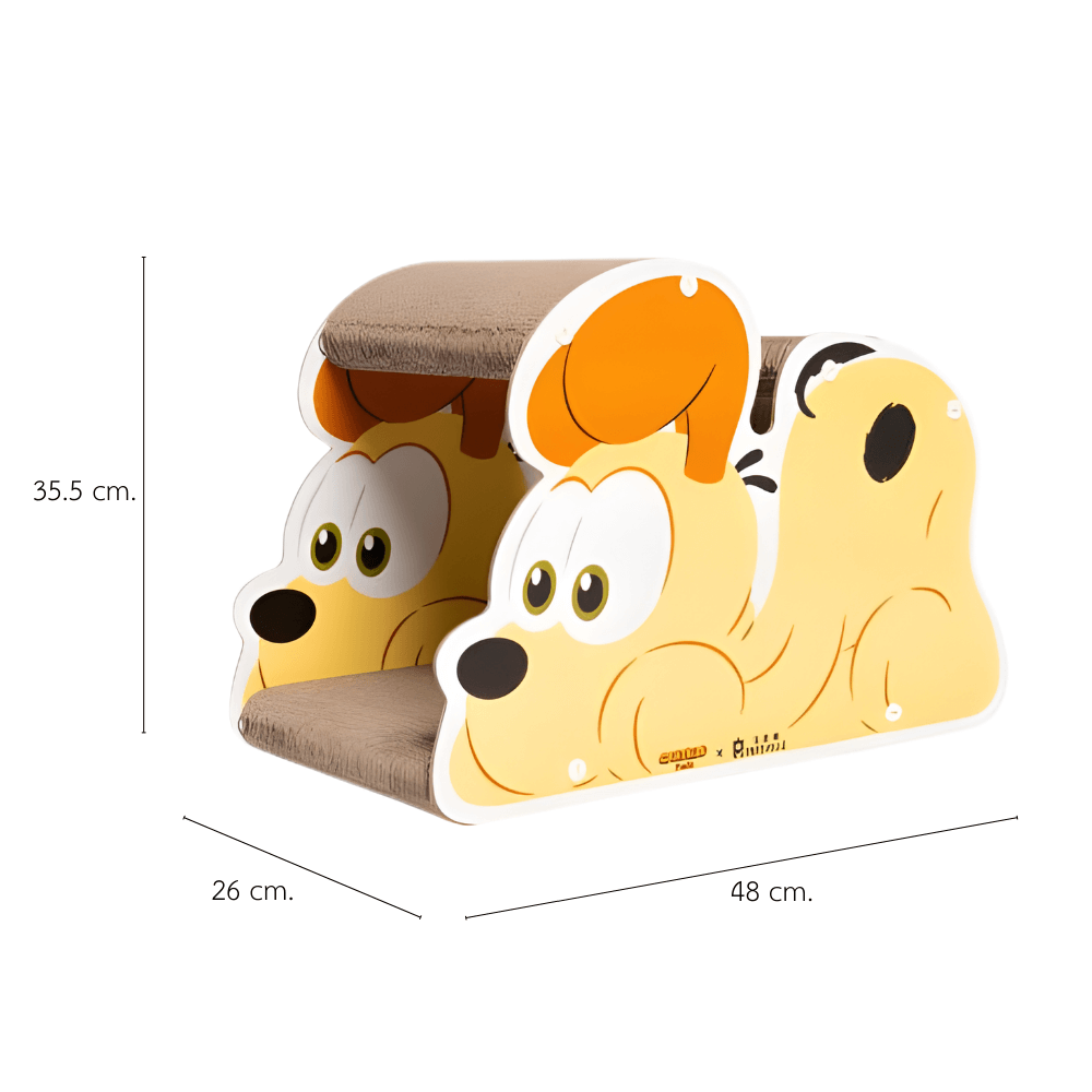 ที่ลับเล็บแมวลายการ์ตูน PETELLE รุ่น BUDDY CAT SCRATCHER (DOODOO)