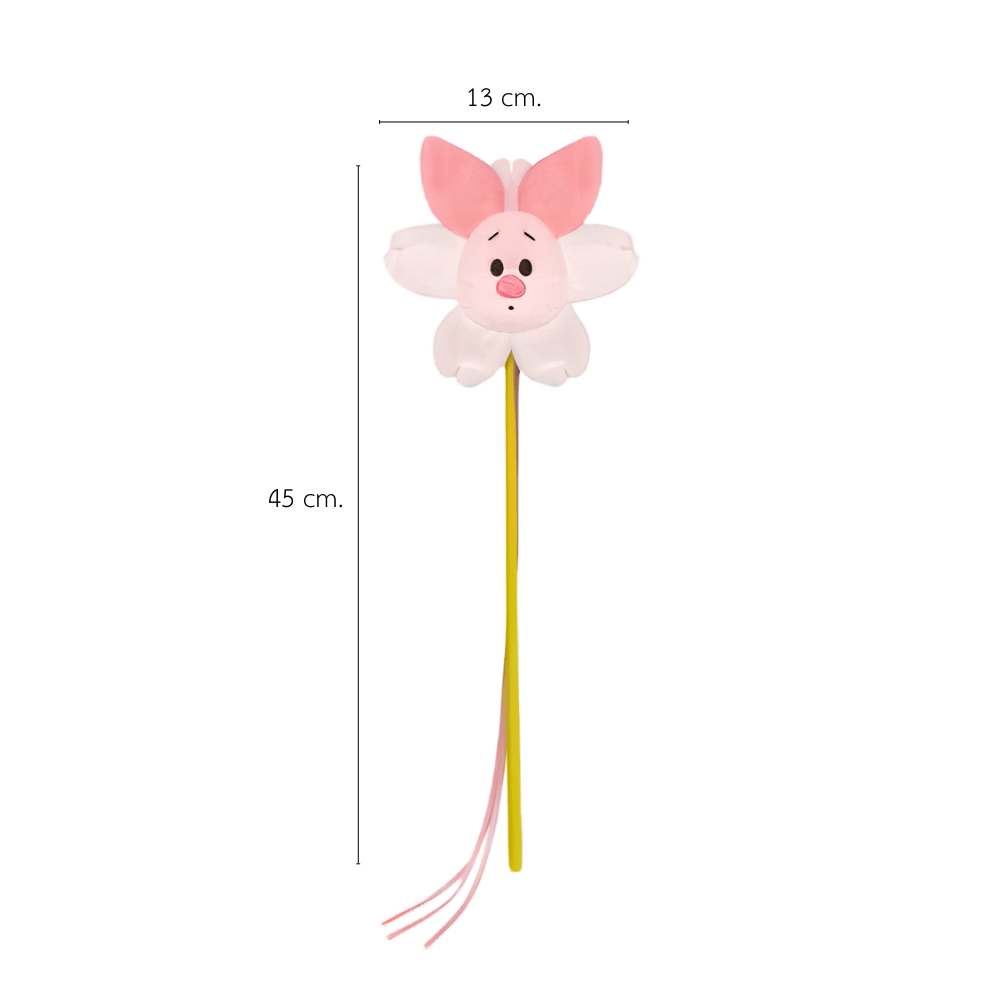 ไม้ตกแมว PETELLE รุ่น CAT WAND ลายดิสนีย์ วินนี่เดอะพูห์ (พิกเล็ต)_0