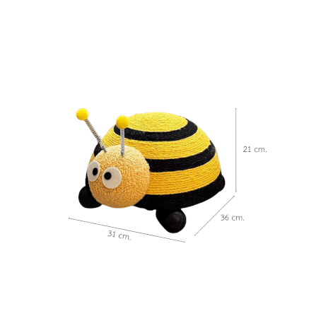 ที่ลับเล็บแมว PETELLE รุ่นแมลงน้อย ผึ้งน้อย_0