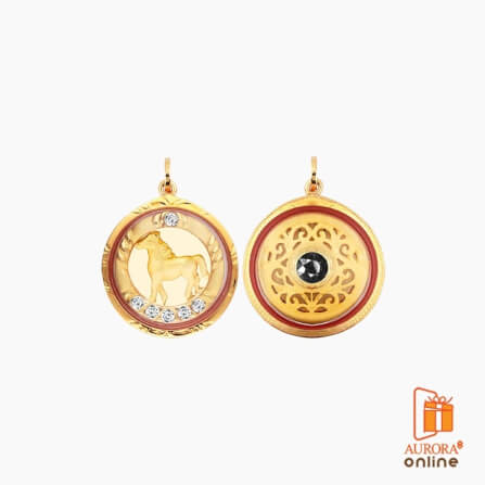 จี้นักษัตร ปีมะเมีย AURORA DESIGN ทองคำแท้ 75%_4