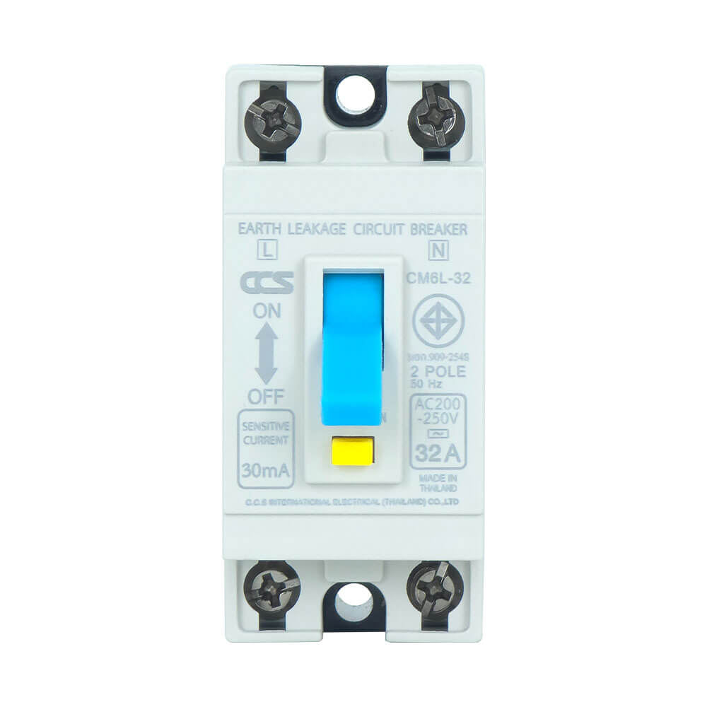 เซฟตี้เบรกเกอร์กันไฟดูด 32 แอมป์ CCS รุ่น CM6L-32_0