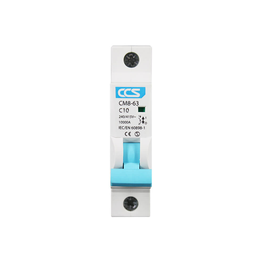 เซอร์กิตเบรกเกอร์ 10 แอมป์ 1 โพล CCS รุ่น CM8-63