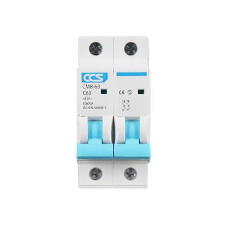 เบรกเกอร์ 63 แอมป์ 2 โพล CCS รุ่น CM8-63_0