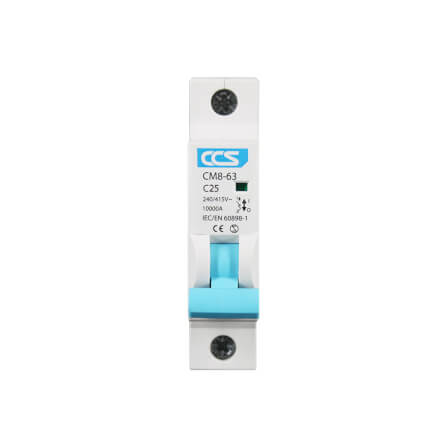 เซอร์กิตเบรกเกอร์ 25 แอมป์ 1 โพล CCS รุ่น CM8-63_1