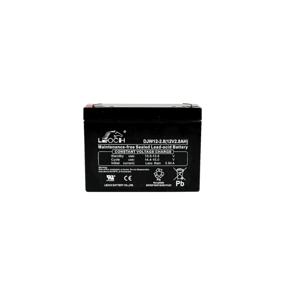 แบตเตอรี่แห้ง LEOCH DJW12-2.8 (12V2.8AH) สำหรับไฟฉุกเฉิน_0