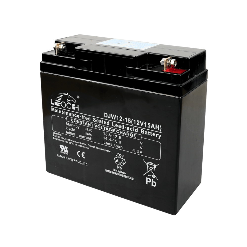 แบตเตอรี่แห้ง LEOCH DJW12-15 (12V 15AH) สำหรับเครื่องสำรองไฟฟ้า UPS_4