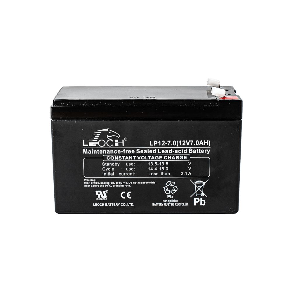 แบตเตอรี่แห้ง LEOCH LP12-7.0 (12V 7.0AH) สำหรับเครื่องสำรองไฟฟ้า UPS_1