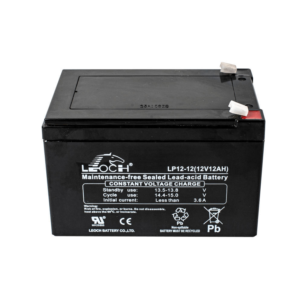 แบตเตอรี่แห้ง LEOCH LP12-12 (12V 12AH) สำหรับเครื่องสำรองไฟฟ้า UPS