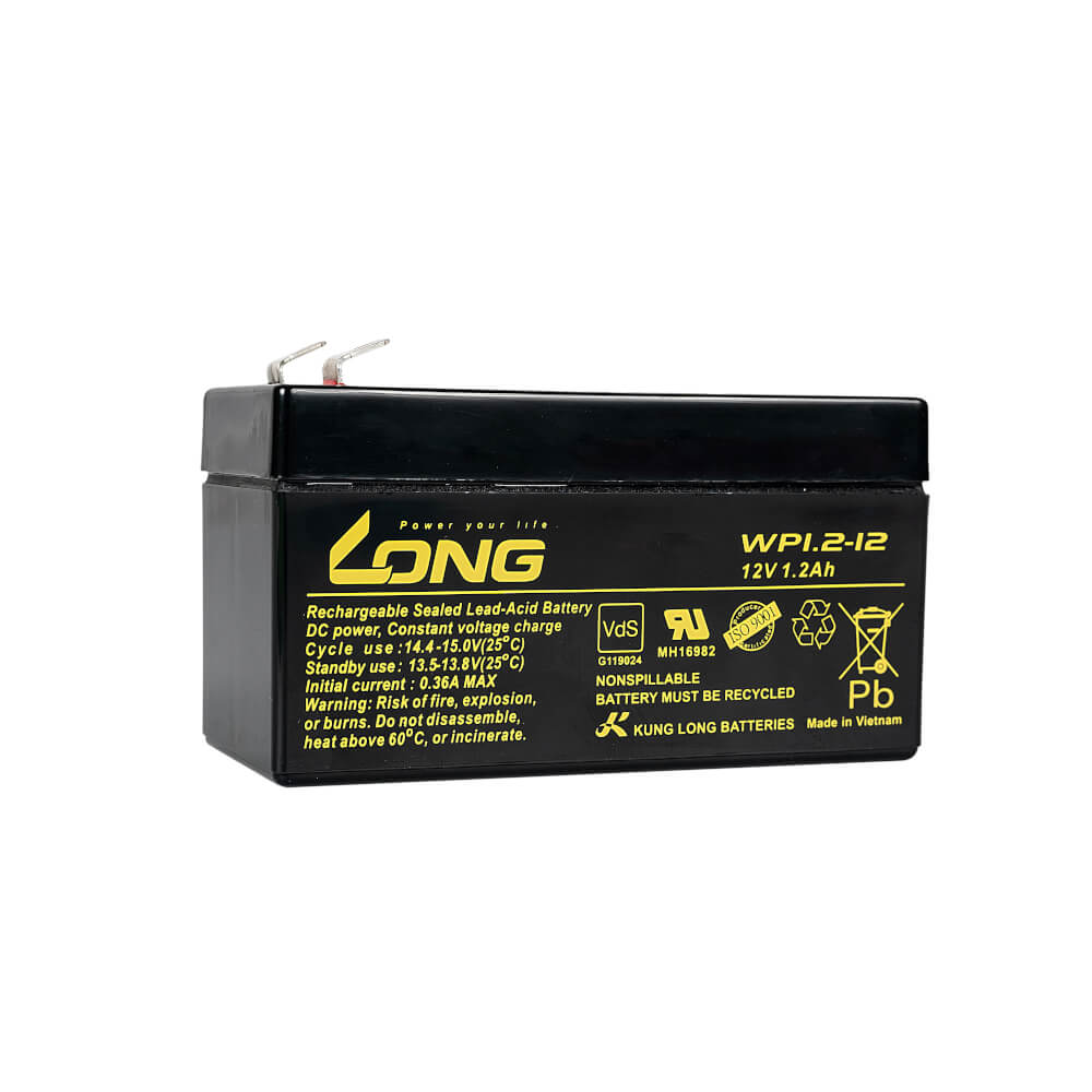 แบตเตอรี่แห้ง LONG WP1.2-12 (12V1.2AH) สำหรับไฟฉุกเฉิน_1