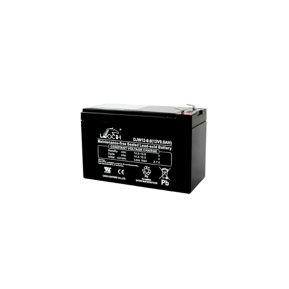 แบตเตอรี่แห้ง  LEOCH DJW12-9.0 (12V 9.0AH) สำหรับเครื่องสำรองไฟฟ้า UPS_1