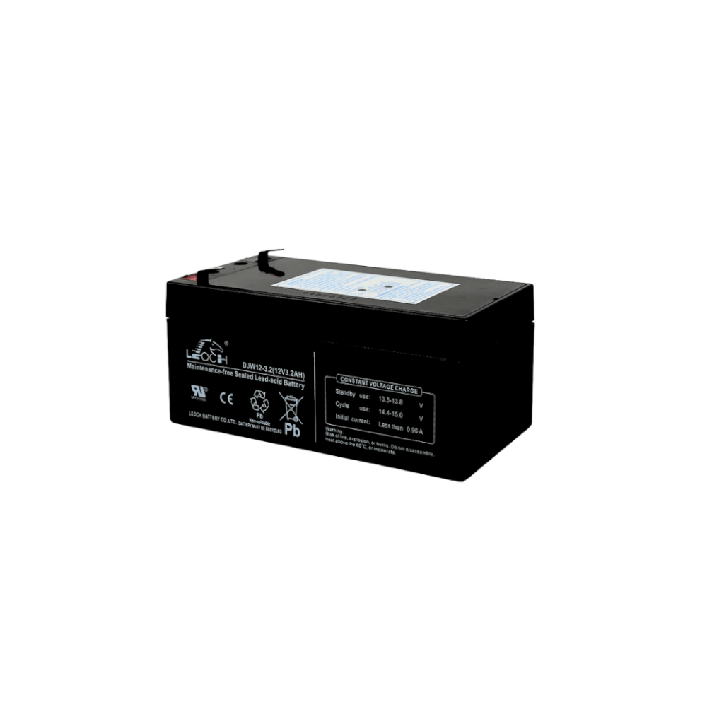 แบตเตอรี่แห้ง LEOCH DJW12-3.2 (12V3.2AH) สำหรับไฟฉุกเฉิน_1