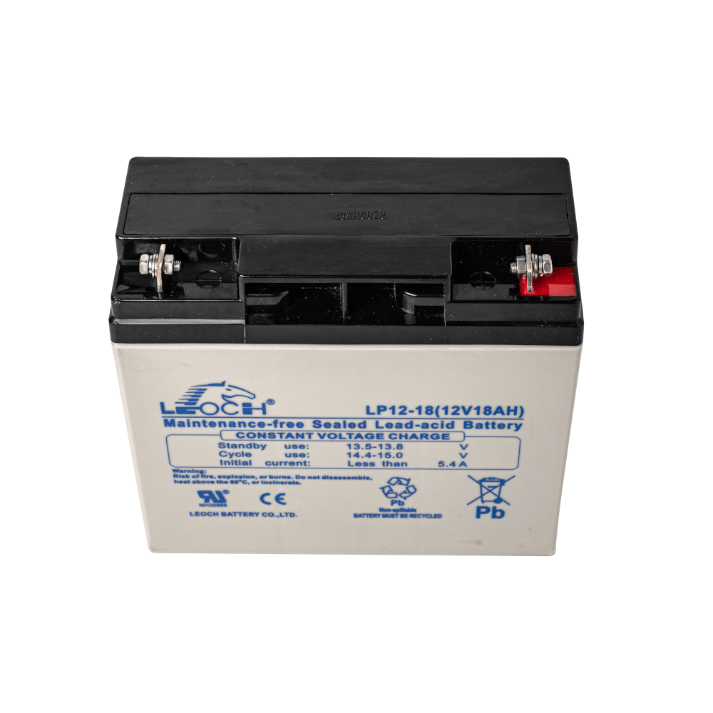 แบตเตอรี่แห้ง LEOCH LP12-18 (12V 18AH) สำหรับเครื่องสำรองไฟฟ้า UPS