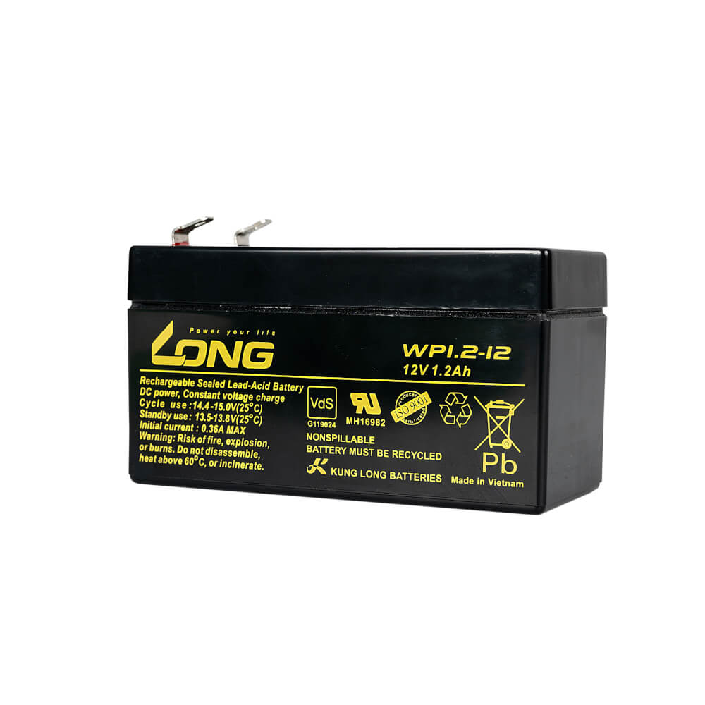 แบตเตอรี่แห้ง LONG WP1.2-12 (12V1.2AH) สำหรับไฟฉุกเฉิน_2