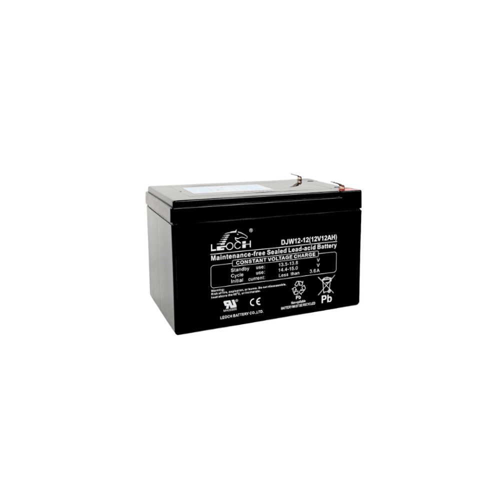 แบตเตอรี่แห้ง LEOCH DJW12-12 (12V 12AH) สำหรับเครื่องสำรองไฟฟ้า UPS_2
