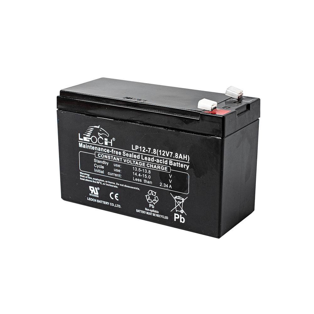 แบตเตอรี่แห้ง LEOCH LP12-7.8 (12V 7.8AH) เครื่องสำรองไฟฟ้า UPS_3