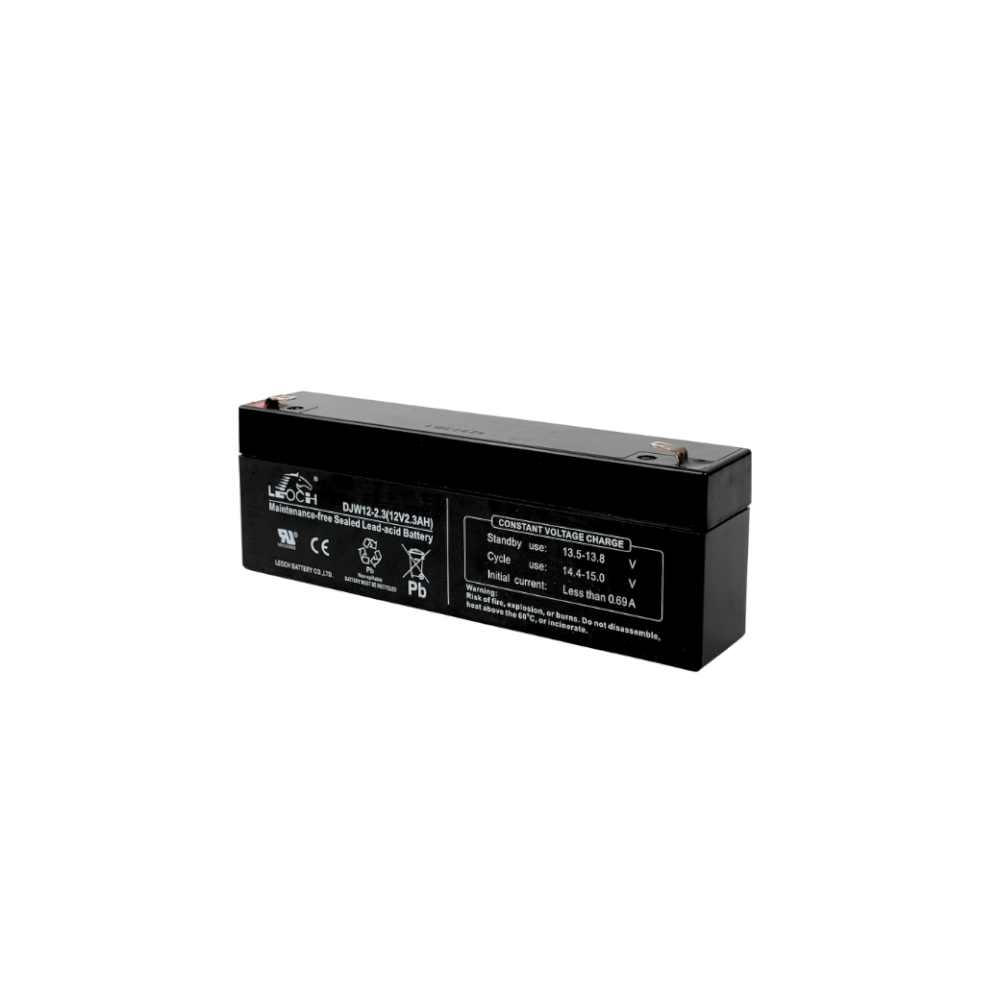 แบตเตอรี่แห้งLEOCH DJW12-2.3 (12V2.3AH) สำหรับไฟฉุกเฉิน_3