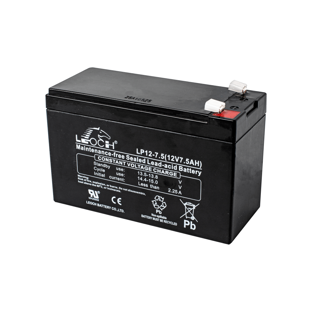 แบตเตอรี่แห้ง LEOCH LP12-7.5 (12V 7.5AH) สำหรับเครื่องสำรองไฟฟ้า UPS_8