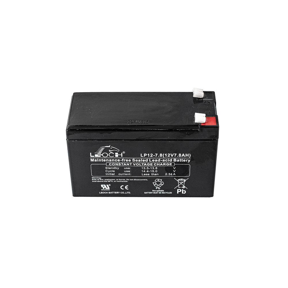 แบตเตอรี่แห้ง LEOCH LP12-7.8 (12V 7.8AH) เครื่องสำรองไฟฟ้า UPS_9