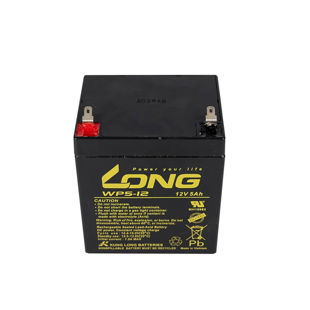 แบตเตอรี่แห้ง LONG WP5-12 (12V 5AH) สำหรับเครื่องสำรองไฟฟ้า UPS_5
