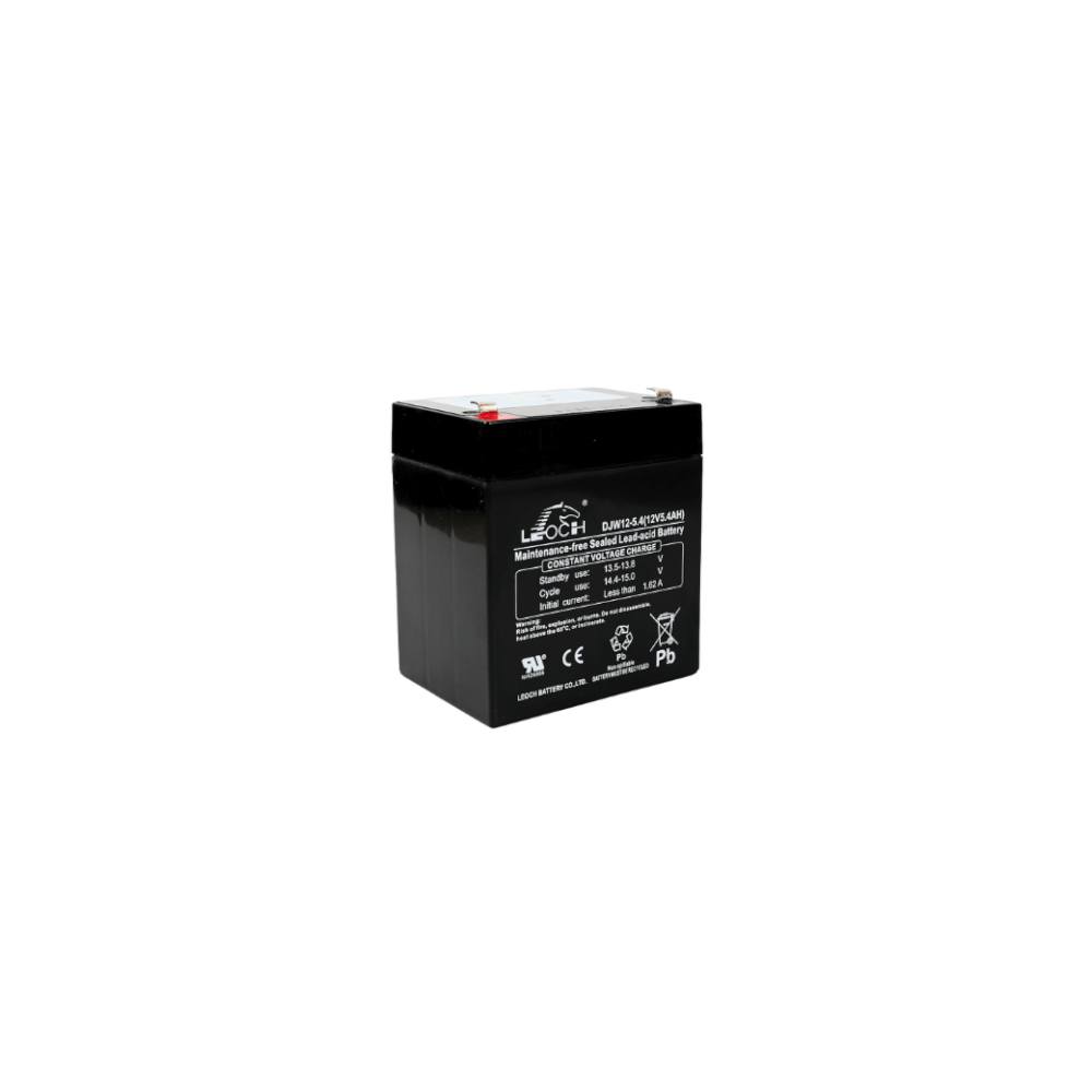 แบตเตอรี่แห้ง LEOCH DJW12-5.4 (12V 5.4AH) สำหรับเครื่องสำรองไฟฟ้า UPS_5