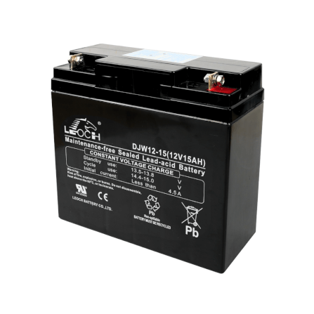 แบตเตอรี่แห้ง LEOCH DJW12-15 (12V 15AH) สำหรับเครื่องสำรองไฟฟ้า UPS_0