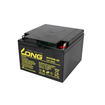 แบตเตอรี่แห้ง LONG WP26-12 (12V 26AH) สำหรับเครื่องสำรองไฟฟ้า UPS และ รถไฟฟ้า_2