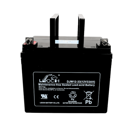 แบตเตอรี่แห้ง LEOCH DJW12-33 (12V 33AH) สำหรับเครื่องสำรองไฟฟ้า UPS_2