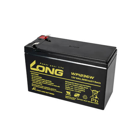 แบตเตอรี่แห้ง LONG WP1236W (12V 9AH) สำหรับเครื่องสำรองไฟฟ้า UPS_5