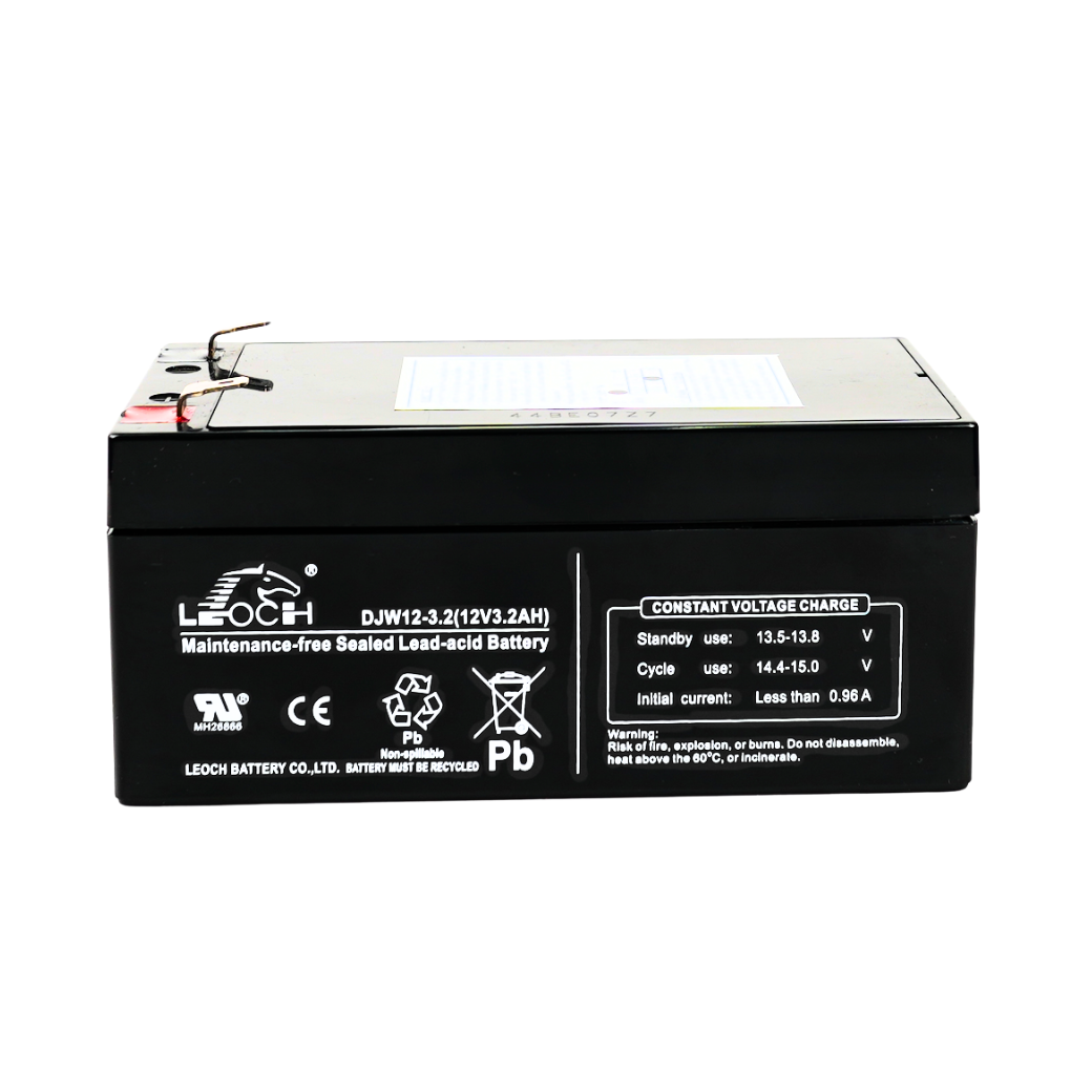 แบตเตอรี่แห้ง LEOCH DJW12-3.2 (12V3.2AH) สำหรับไฟฉุกเฉิน_0