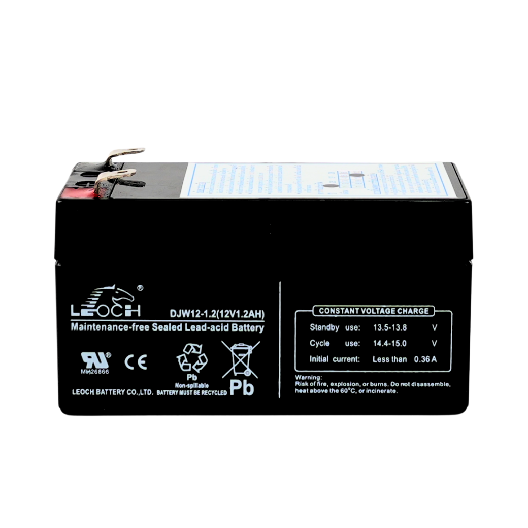 แบตเตอรี่แห้ง LEOCH DJW12-1.2 (12V1.2AH) สำหรับไฟฉุกเฉิน_0