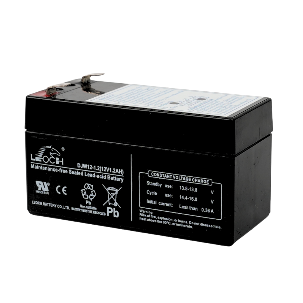แบตเตอรี่แห้ง LEOCH DJW12-1.2 (12V1.2AH) สำหรับไฟฉุกเฉิน_3