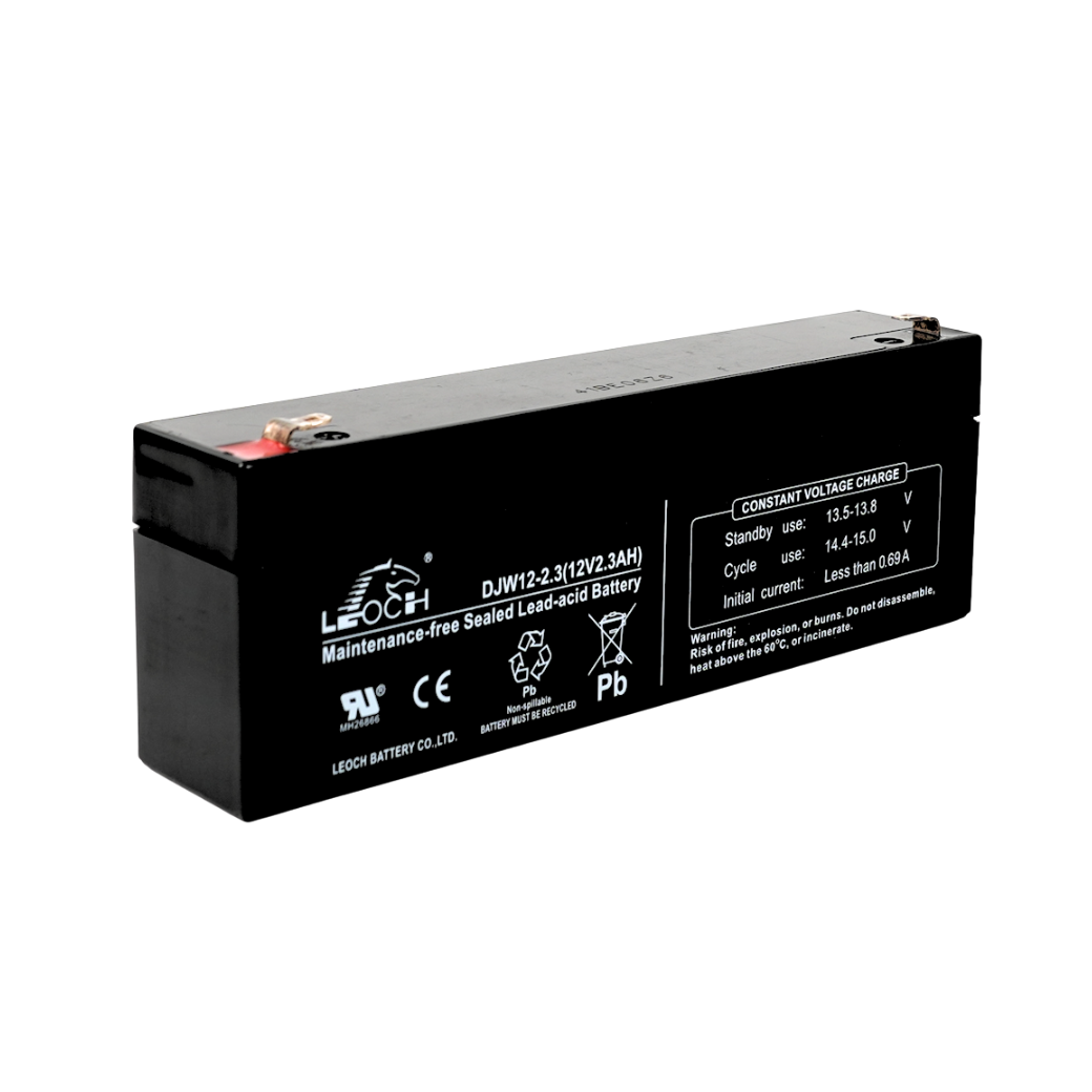แบตเตอรี่แห้งLEOCH DJW12-2.3 (12V2.3AH) สำหรับไฟฉุกเฉิน_5