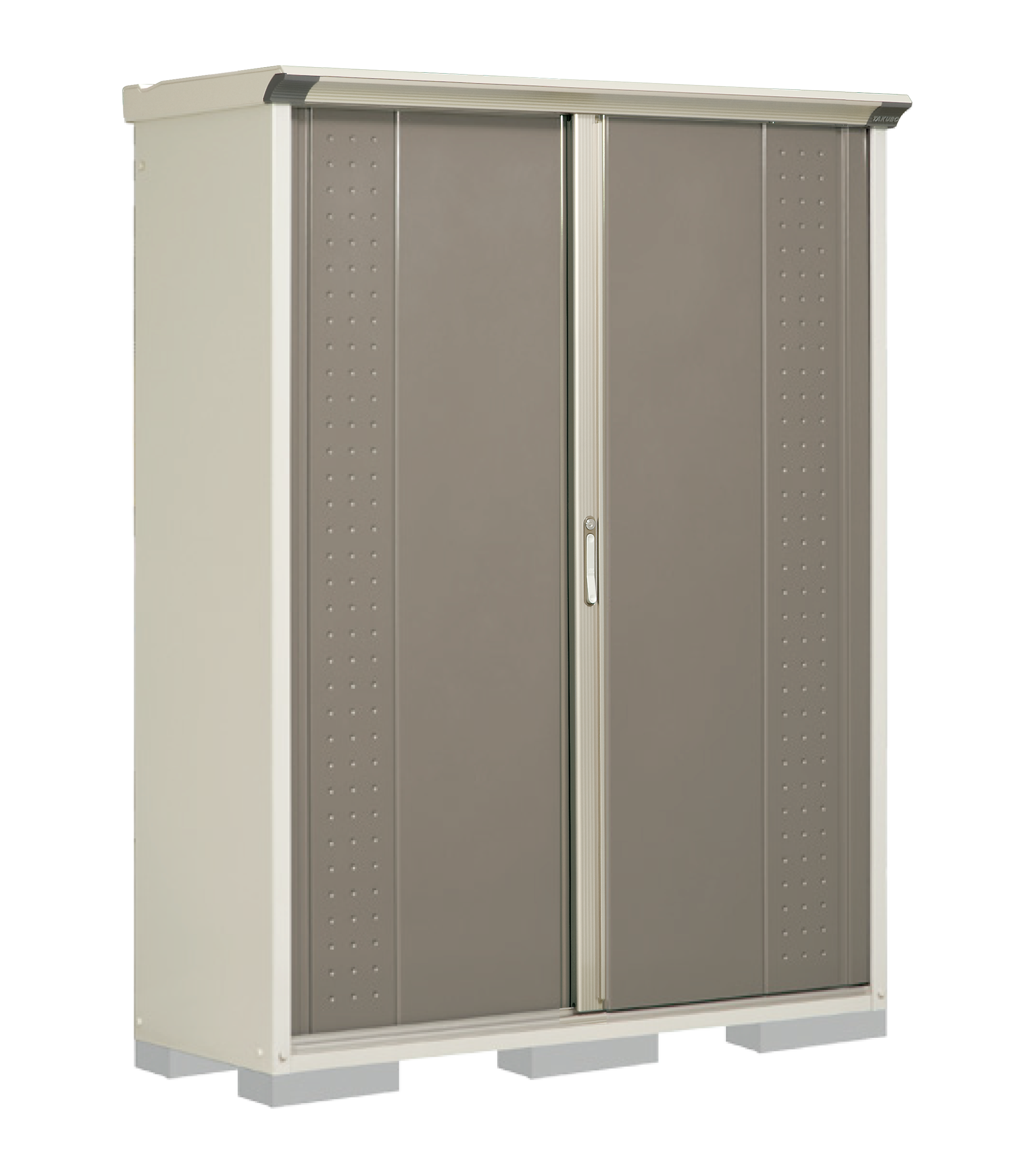 ตู้เก็บของกลางแจ้ง TAKUBO GP155A TALL SPACE สี CARBON BROWN