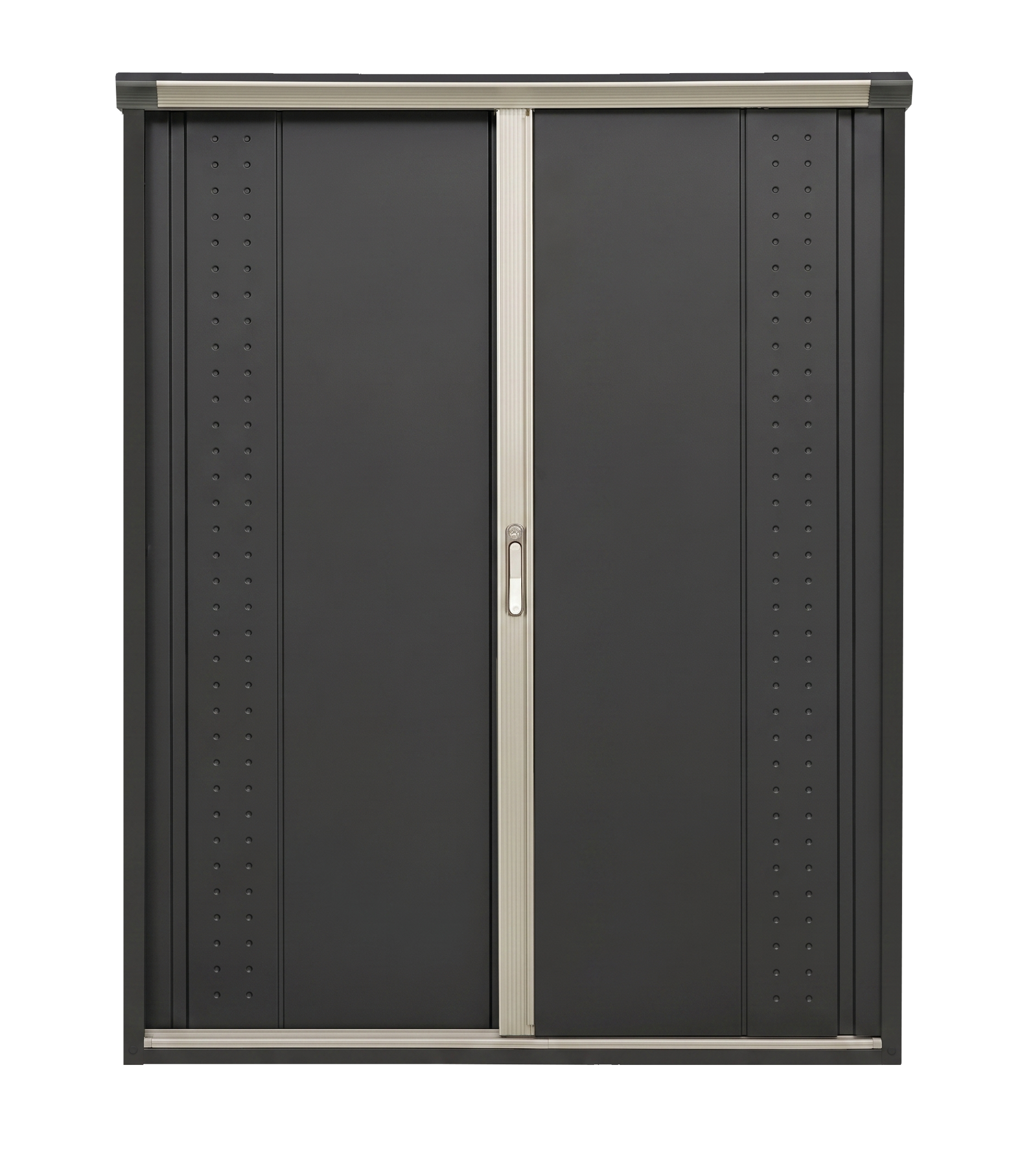 ตู้เก็บของกลางแจ้ง TAKUBO GPY155A TALL SPACE สี IVORY BLACK