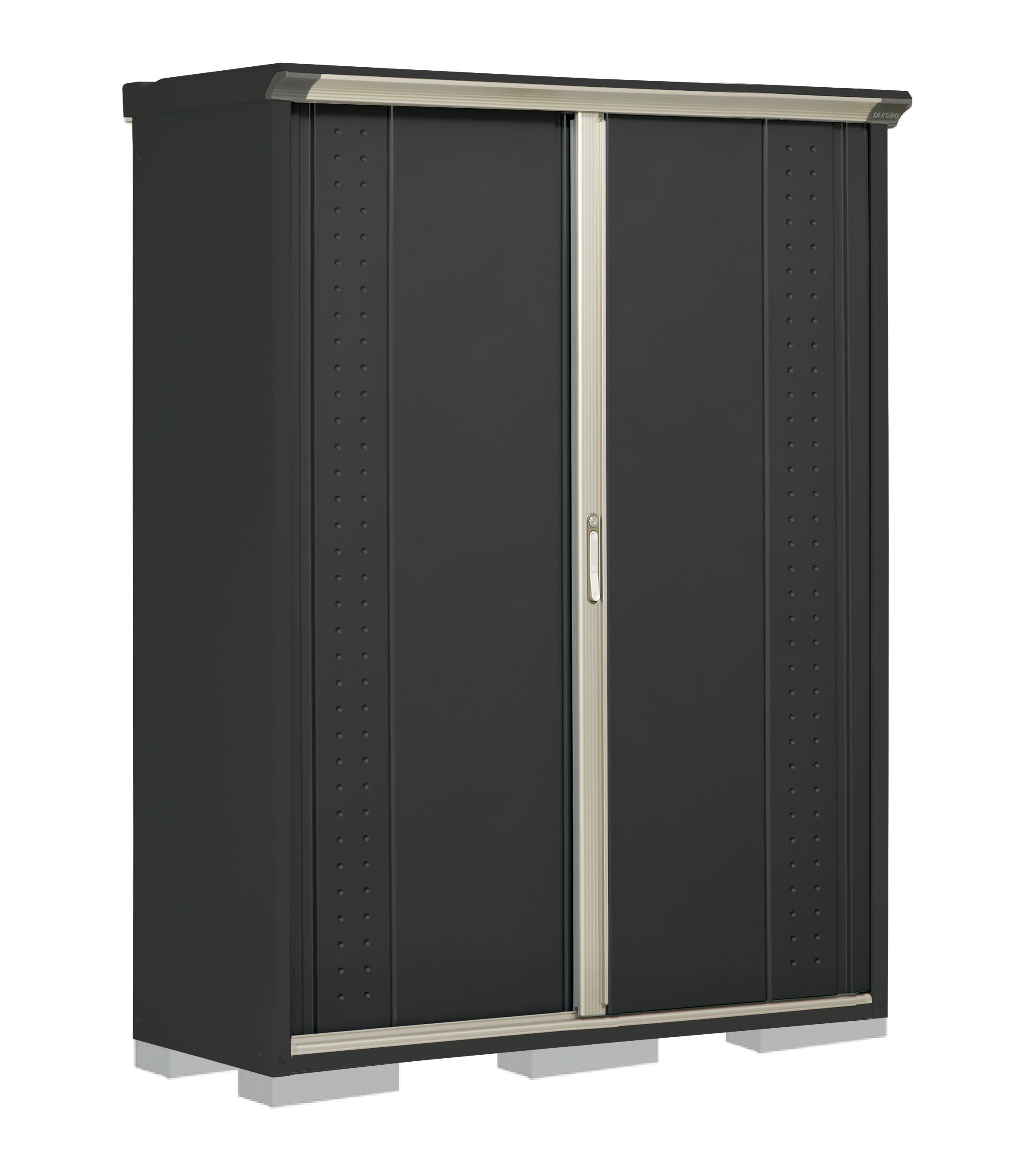 ตู้เก็บของกลางแจ้ง TAKUBO GPY155A TALL SPACE สี IVORY BLACK