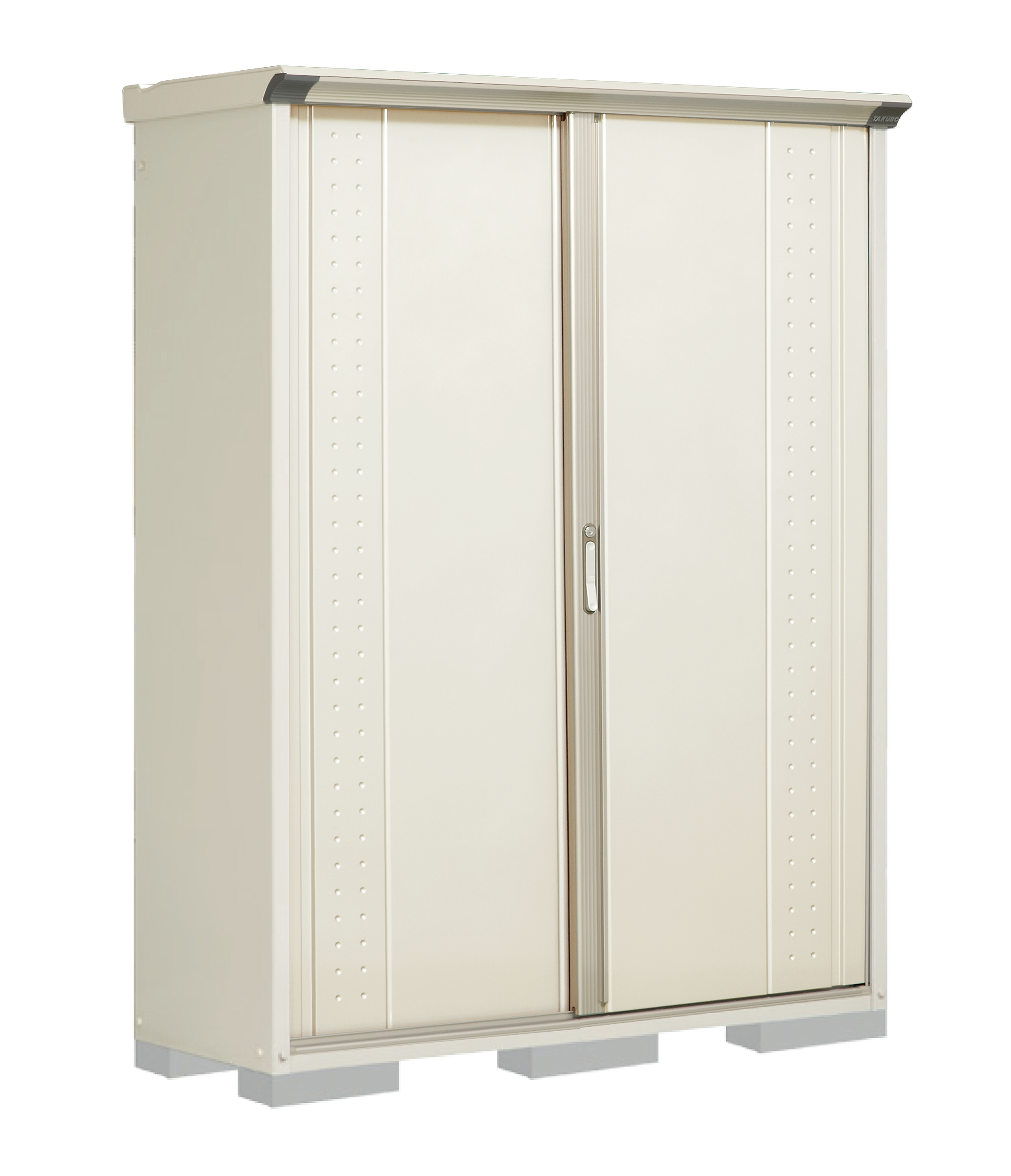 ตู้เก็บของกลางแจ้ง TAKUBO GP155A TALL SPACE สี MOON WHITE_1