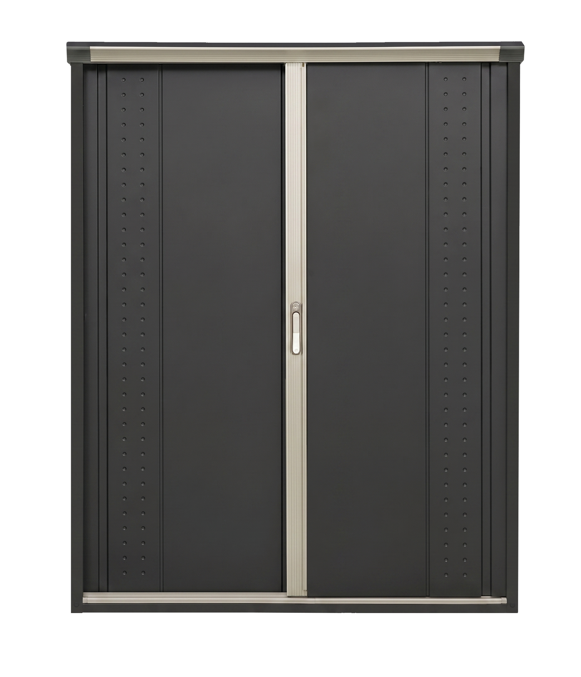 ตู้เก็บของกลางแจ้ง TAKUBO GPY155A TALL SPACE สี IVORY BLACK_2