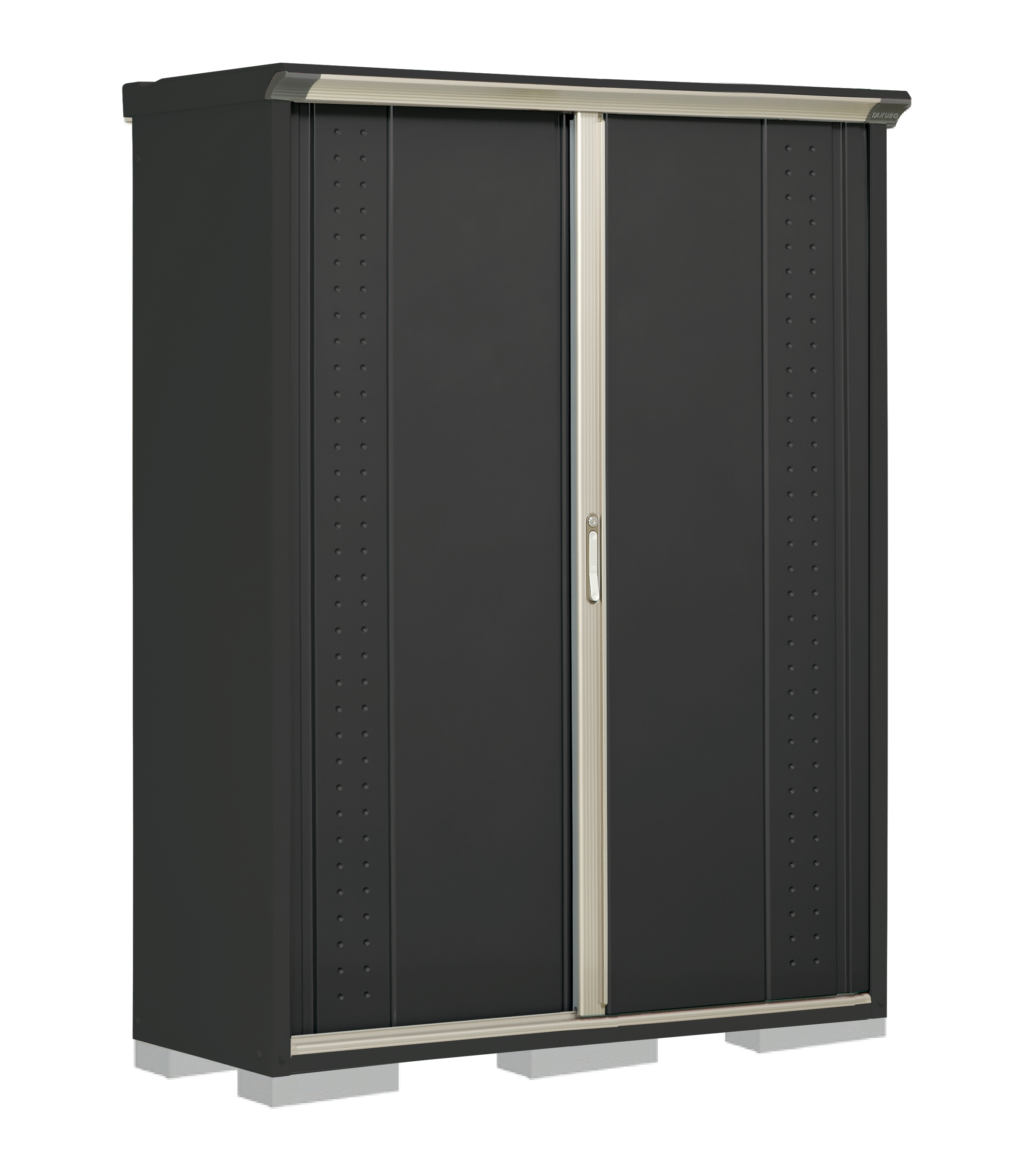 ตู้เก็บของกลางแจ้ง TAKUBO GPY155A TALL SPACE สี IVORY BLACK_1