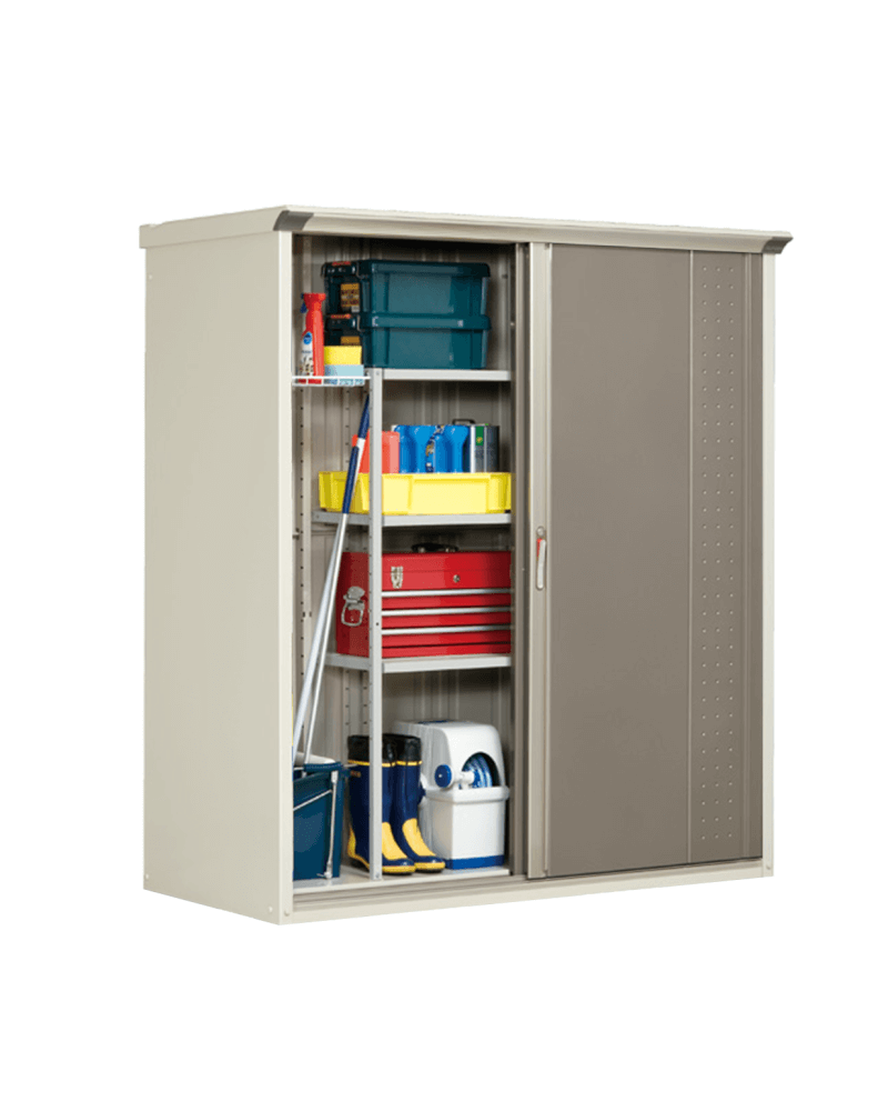 ตู้เก็บของกลางแจ้ง TAKUBO GP177A TALL SPACE สี CARBON BROWN_0