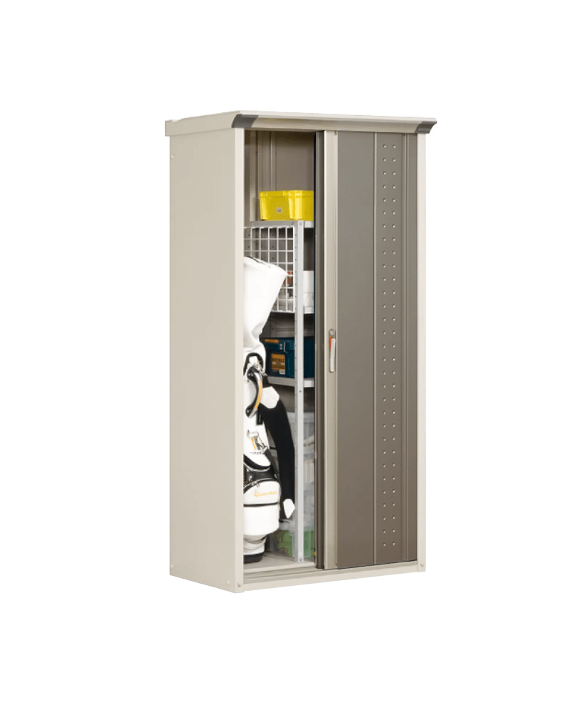 ตู้เก็บของกลางแจ้ง TAKUBO GP95A TALL SPACE สี CARBON BROWN_0