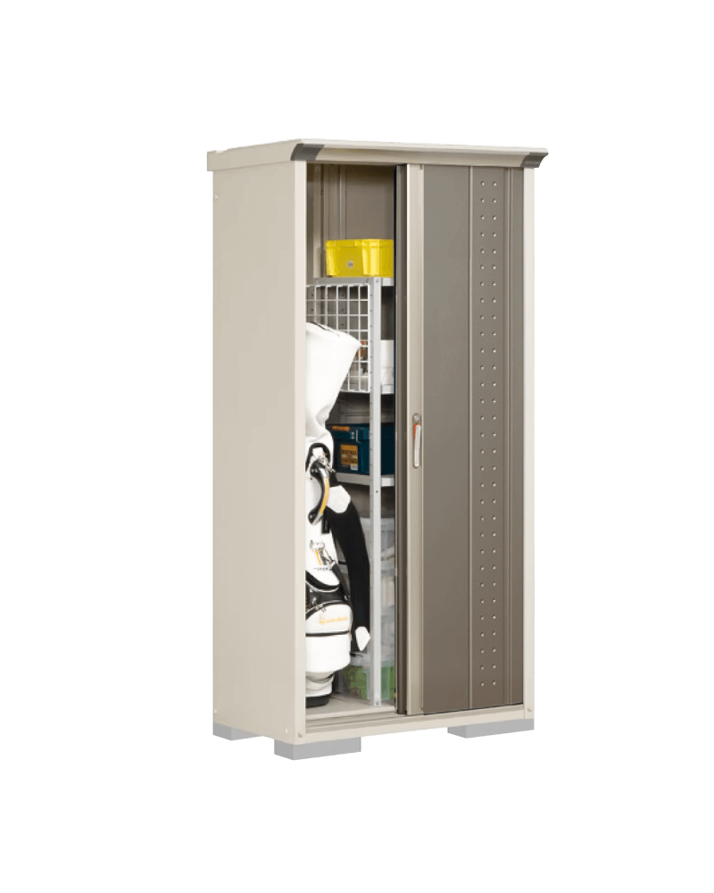 ตู้เก็บของกลางแจ้ง TAKUBO GP95A TALL SPACE สี CARBON BROWN_1