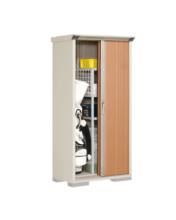 ตู้เก็บของกลางแจ้ง TAKUBO GP95A TALL SPACE สี TROPICAL ORANGE_1