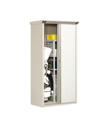 ตู้เก็บของกลางแจ้ง TAKUBO GP95A FULL SHELF สี SILK WHITE_0