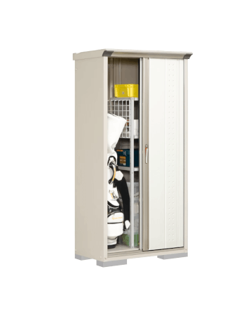 ตู้เก็บของกลางแจ้ง TAKUBO GP95A FULL SHELF สี SILK WHITE_1