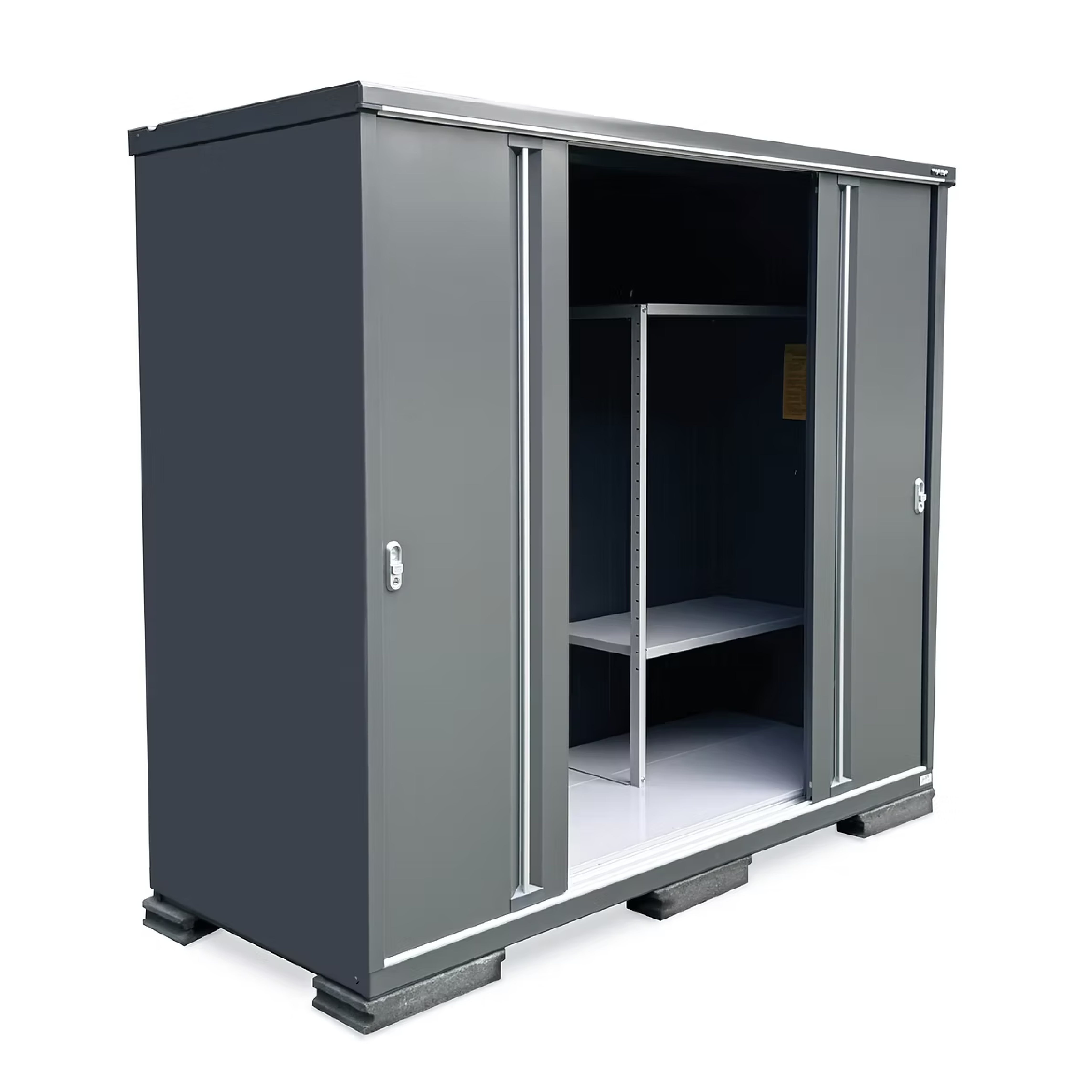 ตู้เก็บของกลางแจ้ง INABA MJX219EF สี FLANNEL GRAY_1