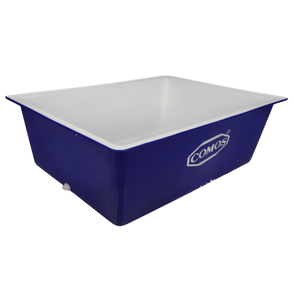 กะบะทรงเหลี่ยม TRAY-100 ลิตร COMOS สีนํ้าเงิน_0